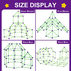 SpringFlower Glow In The Dark Fort on lawn showcases outdoors readiness and family time possibilities.