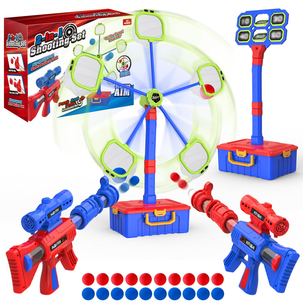 SpringFlower compact storage box keeps components organized after play.