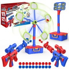 SpringFlower compact storage box keeps components organized after play.