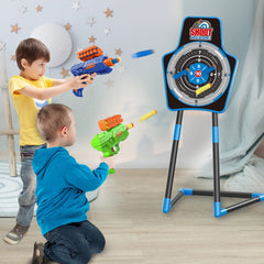 SpringFlower standing target helps kids aim and track progress during sessions.
