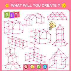 SpringFlower step-by-step-building-guide helps kids assemble forts confidently.