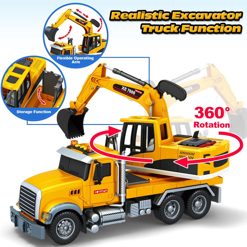 SpringFlower toy with rotating arm demonstrates precise dig action.