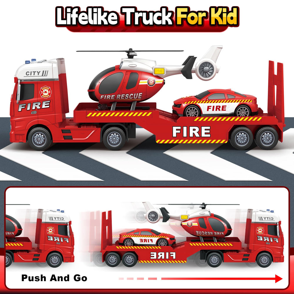 SpringFlower detachable truck head enables flexible setup and storage.