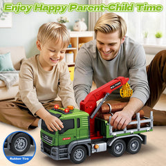 SpringFlower truck with openable guardrails supports hands-on exploration.