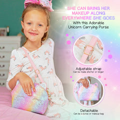 Sprinkles Toyz water-based polish cleans off easily with water.