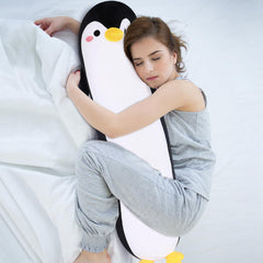 Sprinqdawin penguin pillow vacuum-packed and recovering.