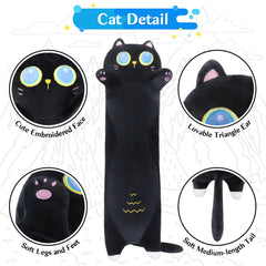 Sprinqdawin kawaii large plush cat full-body cuddle companion.