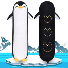 Sprinqdawin long penguin pillow in 33.5-inch size for cozy lounging.