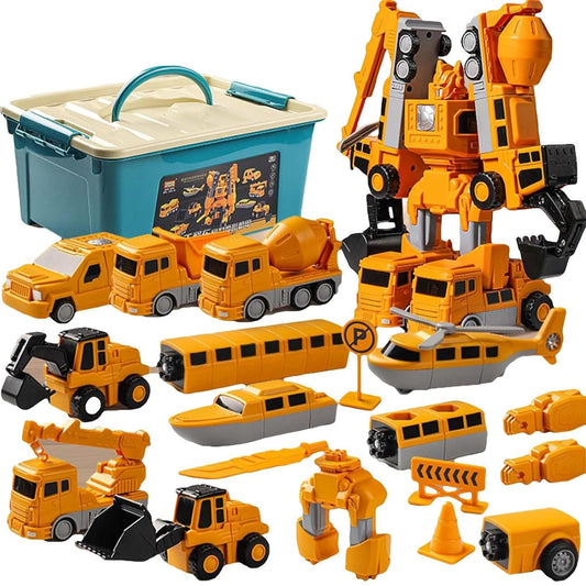 Sprstar magnetic trucks: easy assembly with magnets supports fine motor skills.