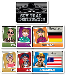 SPY Trap files deck reveals clues as you collect valuable files.