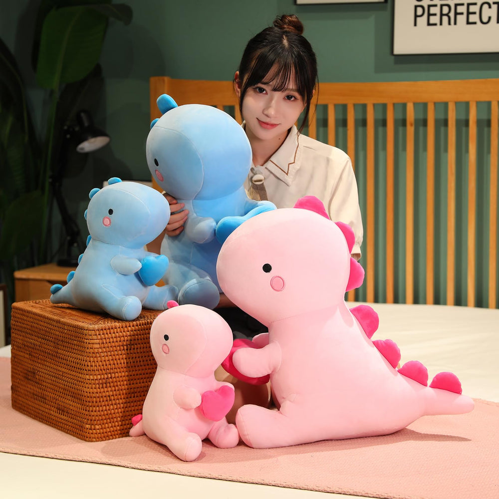 SQEQE dinosaur plush vacuum pack shows compact packaging