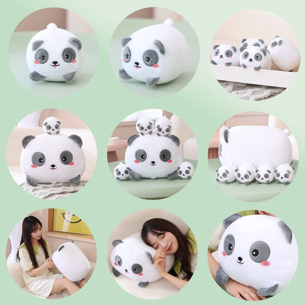 SQEQE panda family arrives vacuum-packed for a delightful unboxing moment.