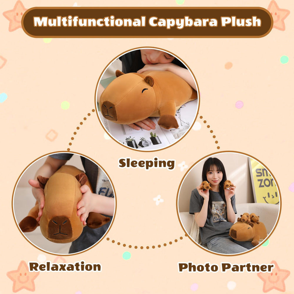 SQEQE capybara plush makes a thoughtful gift for kids