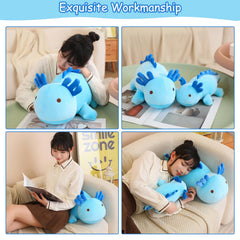 SQEQE weighted axolotl blue base beads visible ensuring stable feel