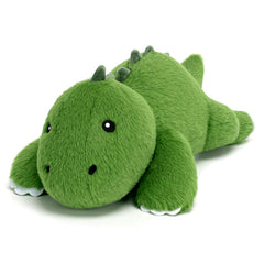 SQEQE weighted dinosaur plush 9.8 inch with bead-filled bottom for cozy hugs
