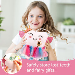 SQIMZAR plush tooth fairy dolls for cozy bedtime stories