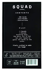 Squad Cards players laughing mid-game shows engaging, party-ready entertainment.
