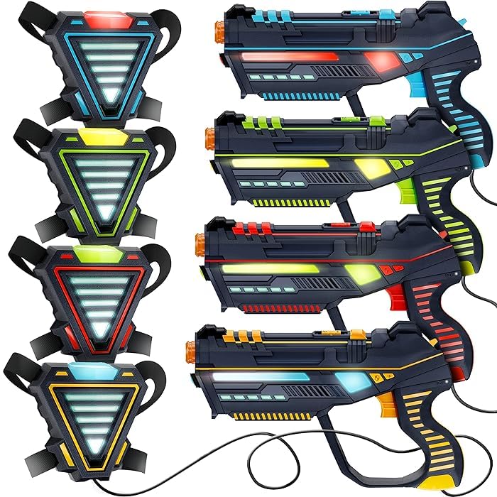 Squad Hero LightForce multi-zone targets challenge chest and gun hits.