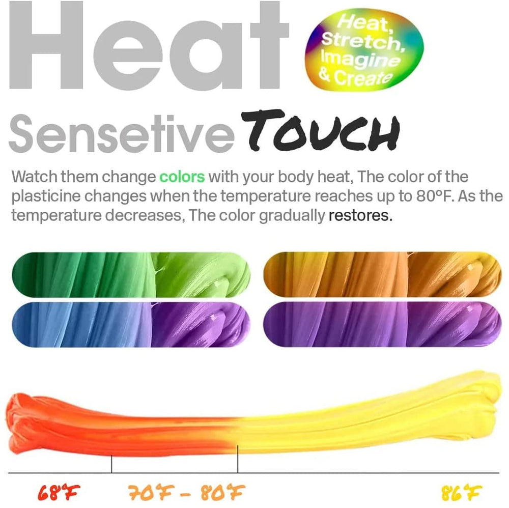 Squeeze Craft Temperature-Responsive Putty enhances tactile play and stress-relief during class.