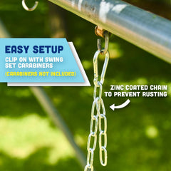 Squirrel Products easy-diy instructions simplify swing installation