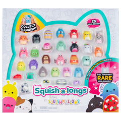 Squish-a-longs Mini-Squish 25-pack front view for portable collecting