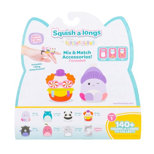 Squish-a-longs spiral glasses accessory for playful character looks