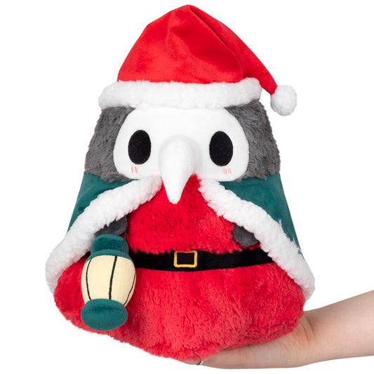 Squishable Mini Festive Plague Doctor front view shows ultra-soft plush for cozy snuggles