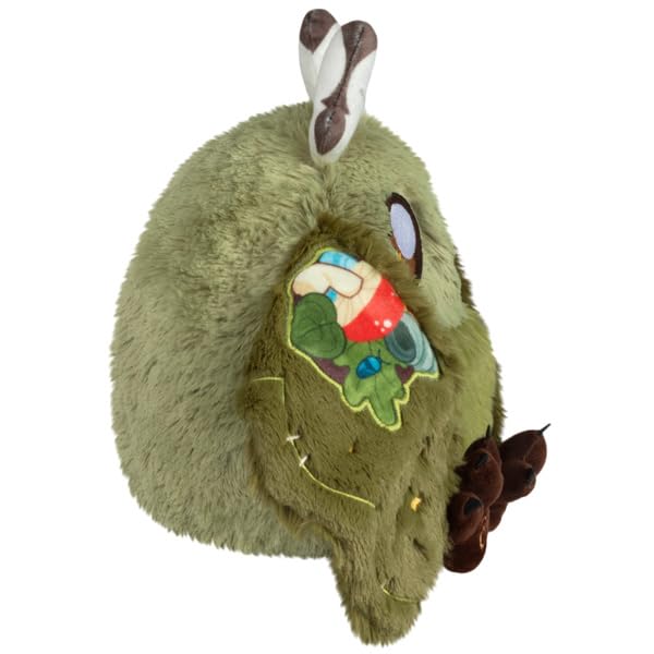 Squishable Mothman soft fur invites comforting desk or bedside moments.