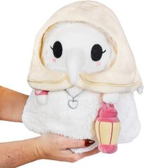 Squishable Mini Plague Nurse plush with glow lantern for cozy nighttime ambiance
