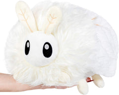 Squishable Mini Poodle Moth front view, ultra-soft plush for cozy cuddles and desk companionship.