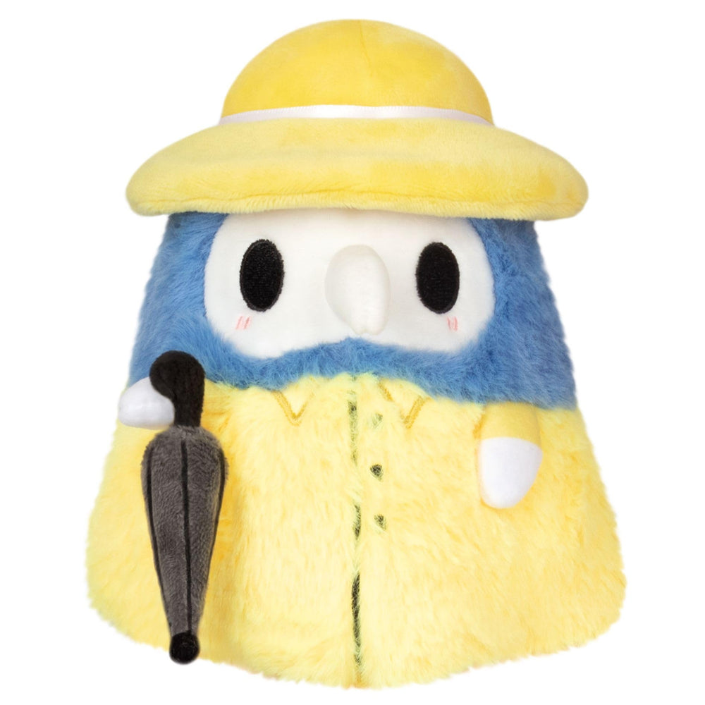 Squishable Plague Doctor Rainy Day front view plush, ideal desk buddy and decor piece