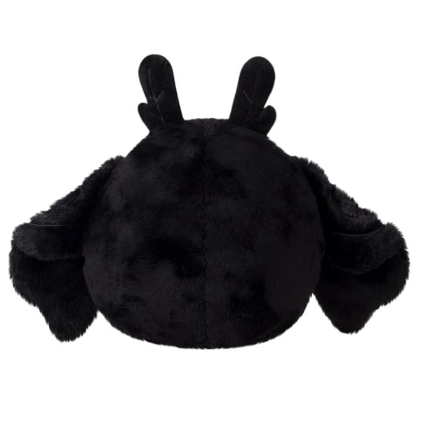 Squishable Snugglemi Snackers Baby Mothman bean-weighted-base offers sturdy desk or shelf support.
