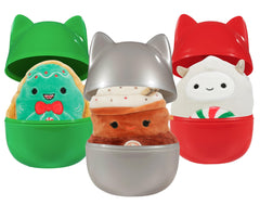 Squishmallows 4in Christmas mystery capsules pack ready for stocking stuffers