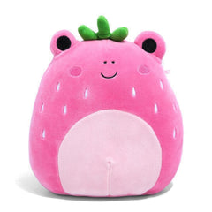 Squishmallows Adabelle strawberry frog 8-inch plush, ideal for cuddles on the go.