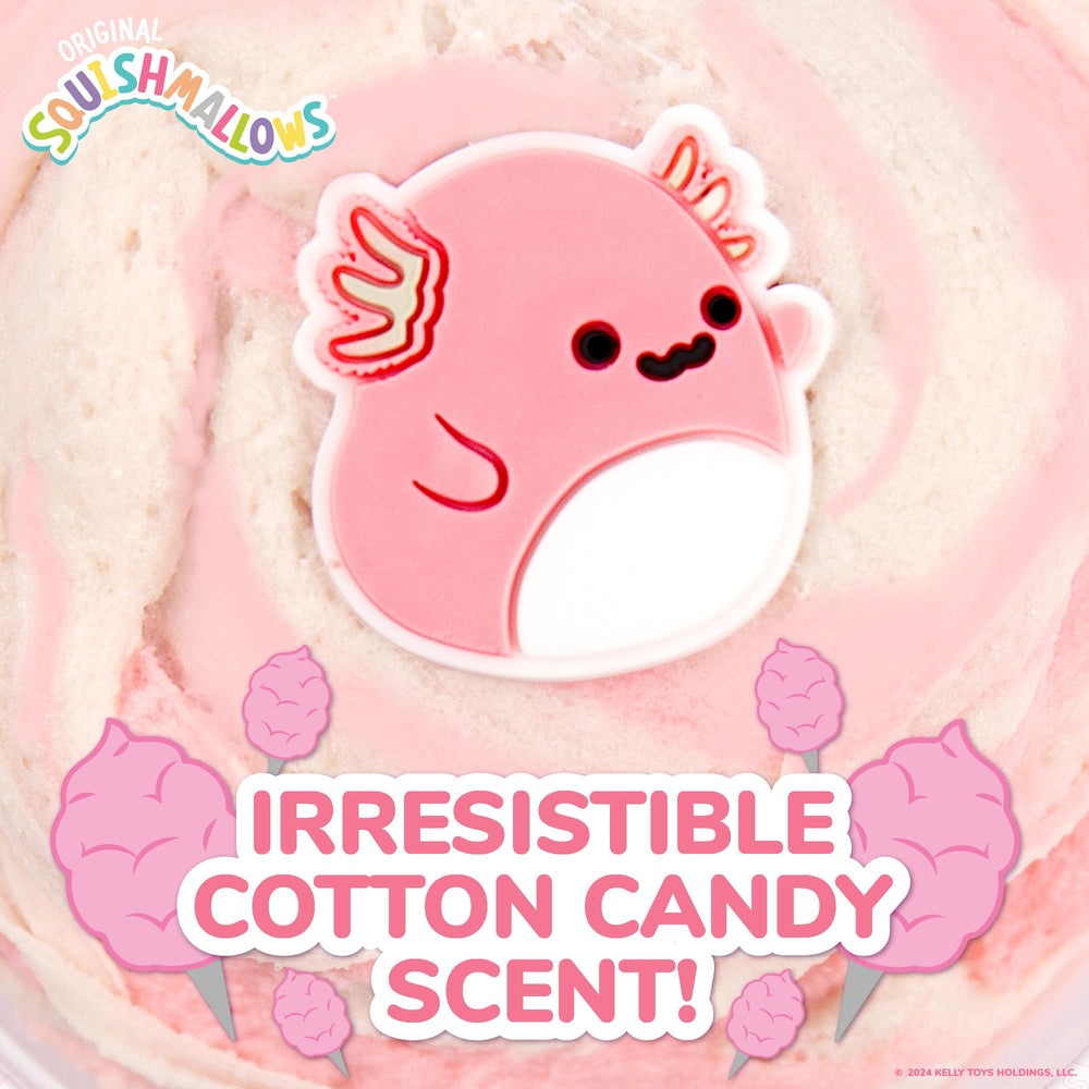 Squishmallows Archie holographic teal glitter packets ready to mix for shimmering effect