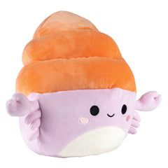 Squishmallows Arco the Hermit Crab plush with shell detail, a cozy cuddle buddy.