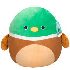 Squishmallows Avery the Mallard 16-inch plush front view for cozy playtime.