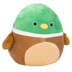 Avery the Mallard close-up reveals soft fabric and inviting texture.