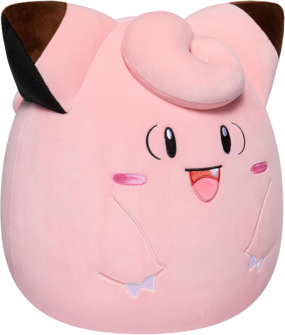 Squishmallows Clefairy plush easy-clean materials, simple hand wash and air dry.
