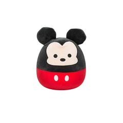 Squishmallows Disney Mickey Mouse 8-inch front view plush for cozy travel cuddles.