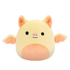 Squishmallows Dolan red dinosaur plush perfect for road trips and cozy cuddles.