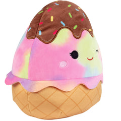 Squishmallows Glady cuddly face close-up highlighting squishy fabric