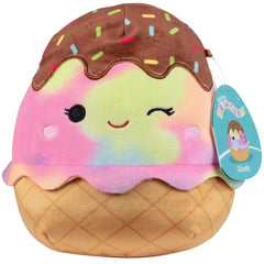 Squishmallows Glady ice cream plush close-up for cuddles and soft texture