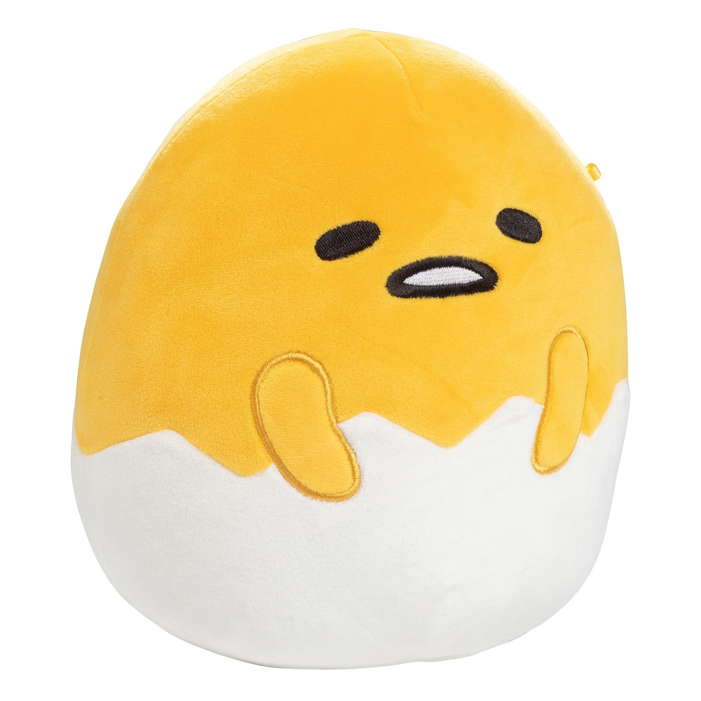 Official licensed Gudetama Squishmallows plush, Sanrio collaboration for collectors