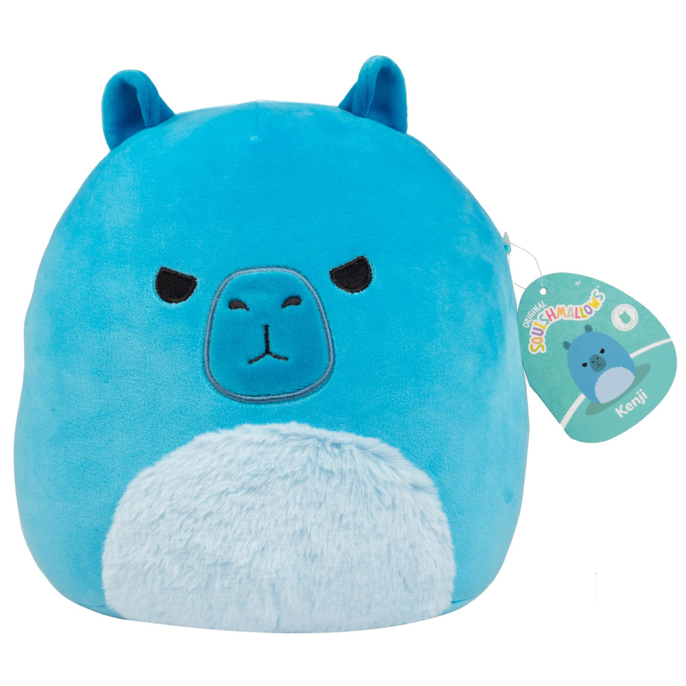 Squishmallows Kenji Christmas Capybara 10-inch plush ready for cuddles and holiday joy