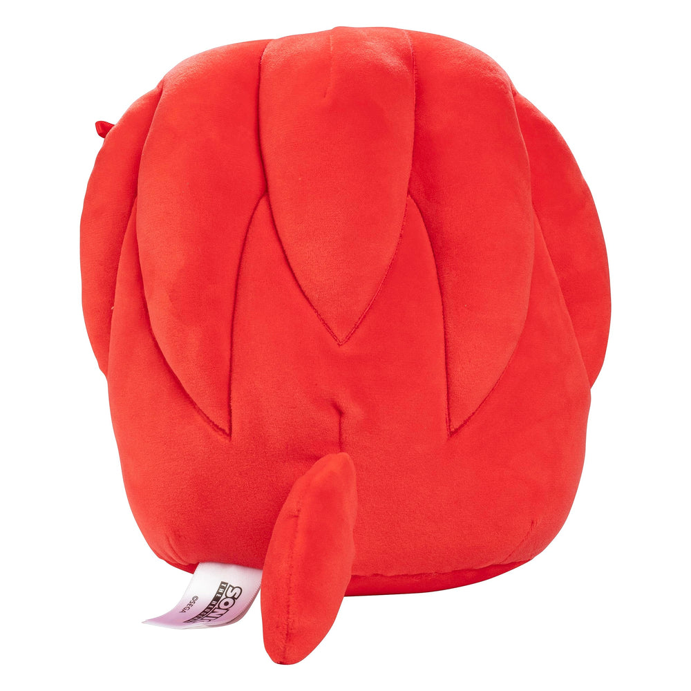 Squishmallows Knuckles logo tag detail confirms official license.