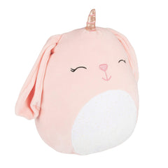 Squishmallows Legacy Bunnycorn soft fabric close-up showing plush nap