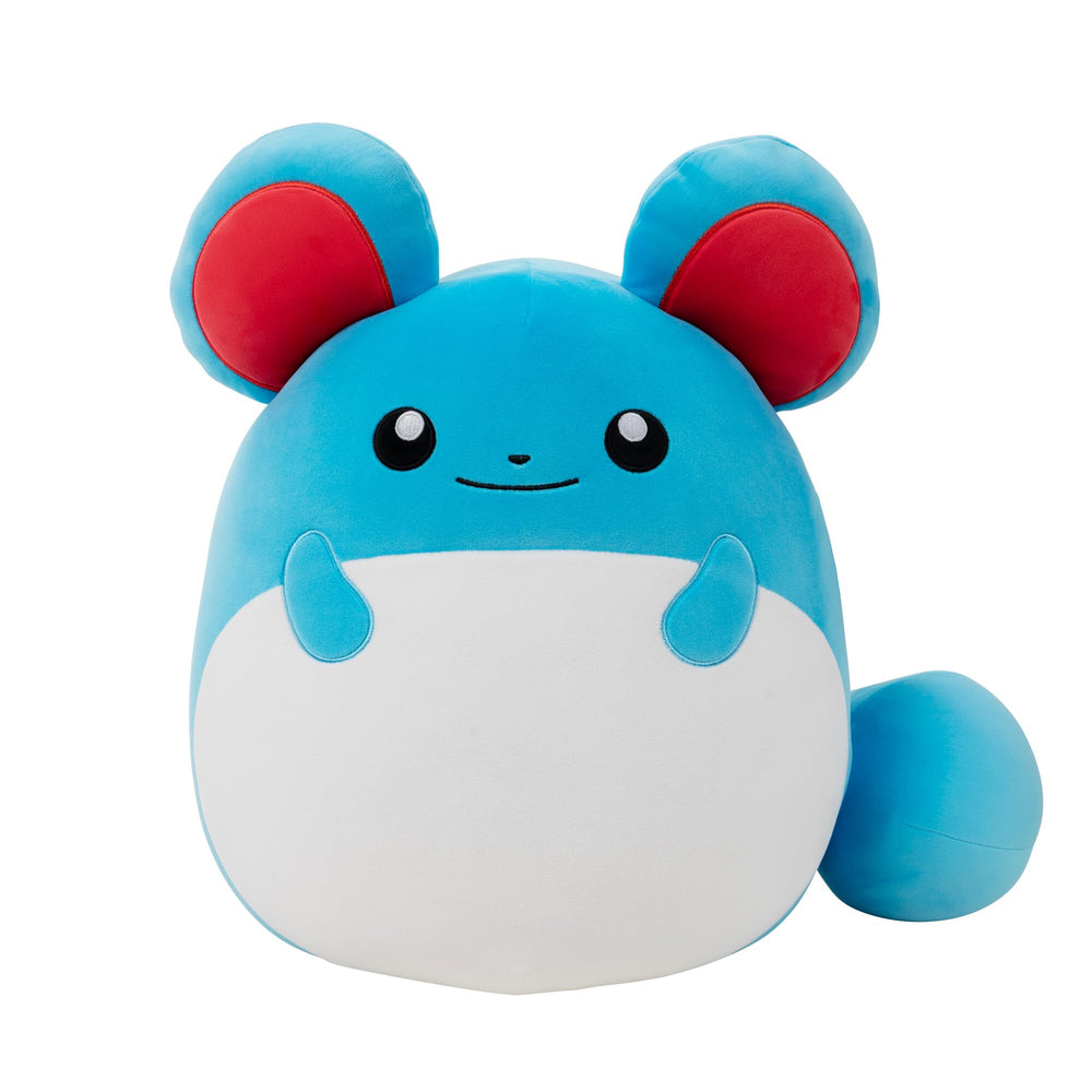 Squishmallows Marill 14-inch plush front view, perfect cuddly companion for play and display.