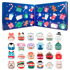 Squishmallows Micromallows Brooke Polar Bear mini plush for festive display