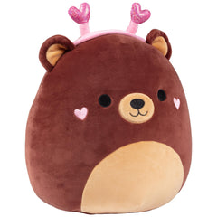 Close-up of Omar's soft plush texture inviting cozy snuggles.